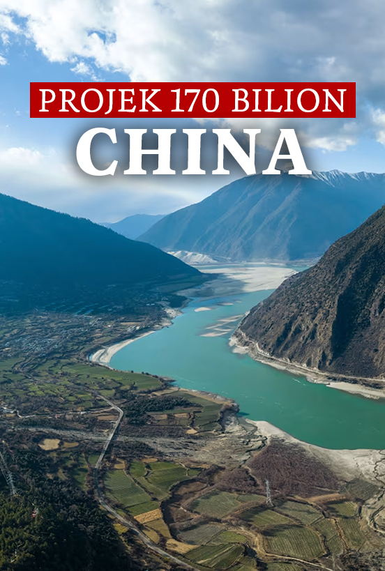 China Sedang Bina Empangan Paling Berkuasa Dunia